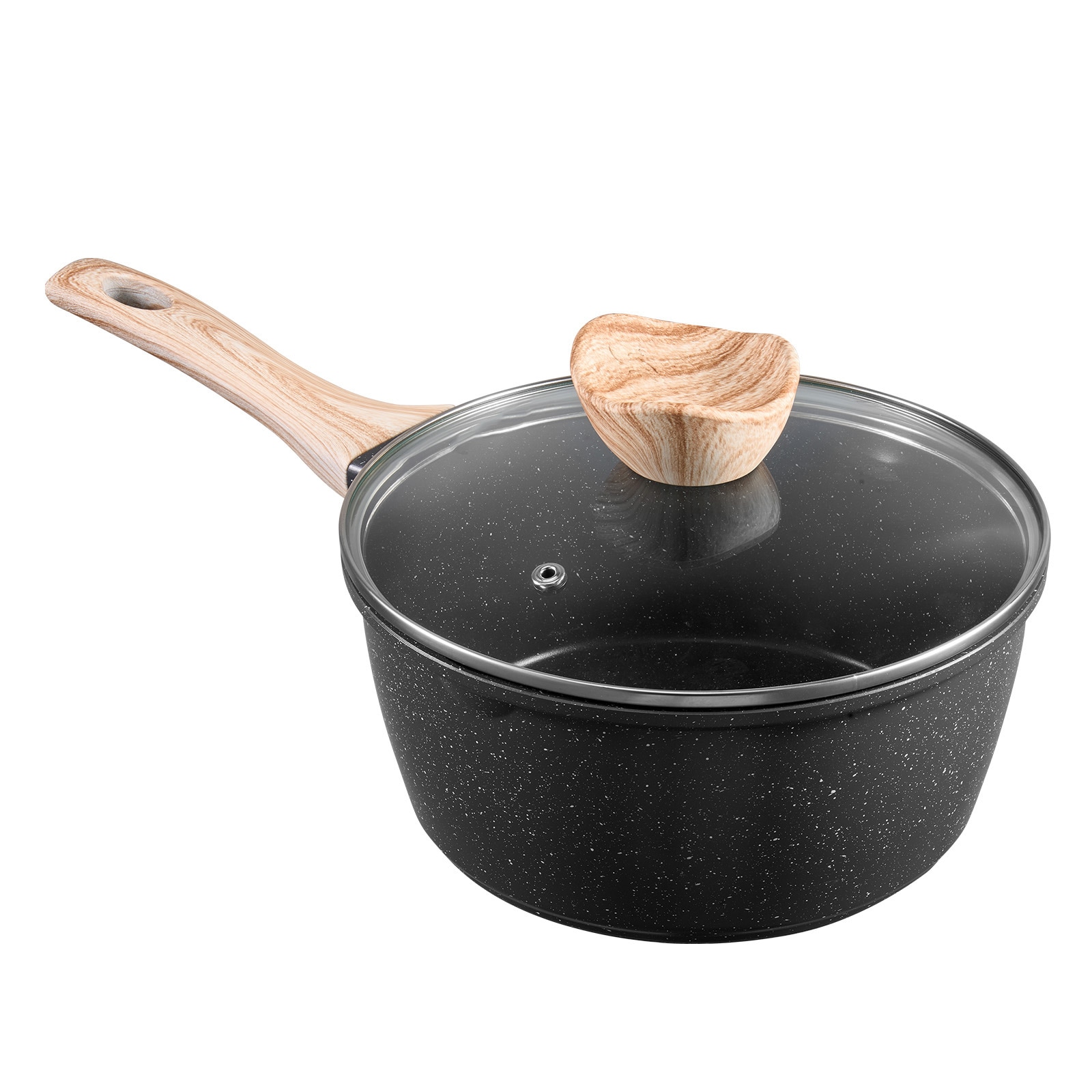 Nonstick Saucepan With Detachable Handle And Tempered Glass Lid_voghion.com